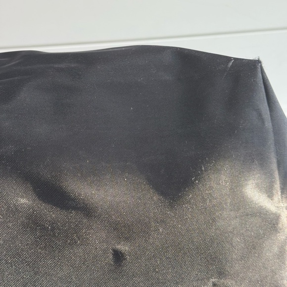 Longchamp Le Pliage Large Tote Bag – Black & Brown Leather Trim - Picture 11 of 14